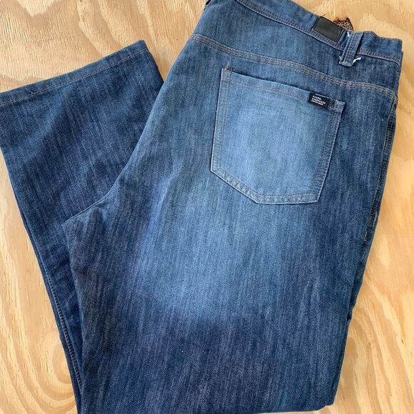 Truth Substance Men's Navy and Blue Jeans Size W46 L30 - Picture 8 of 8